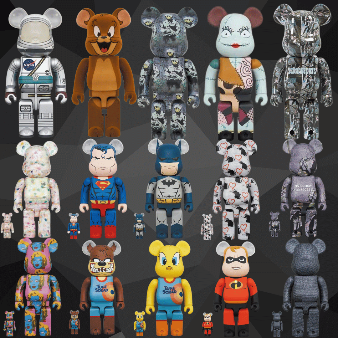 BE@RBRICK 庫柏力克熊蒐藏系列017