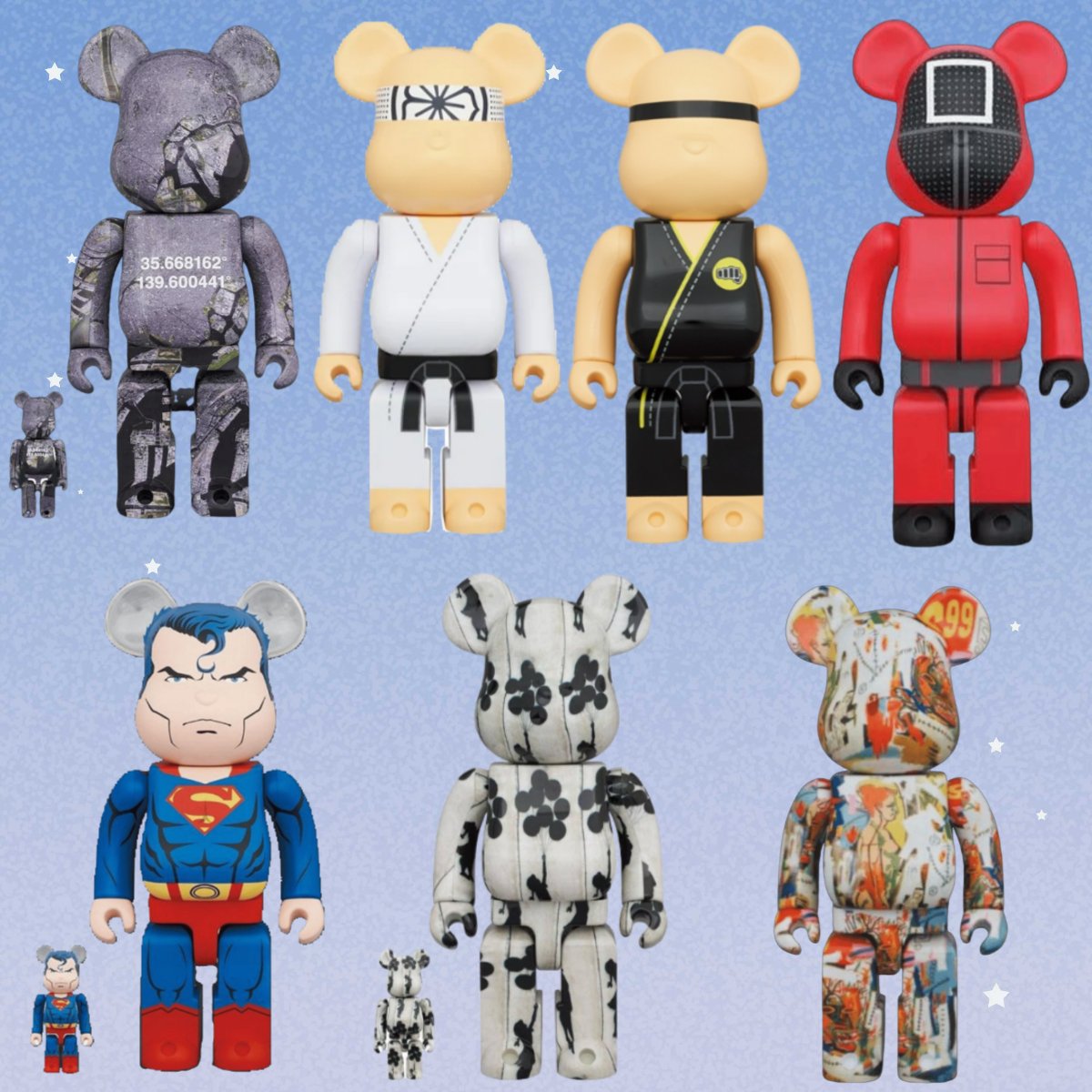 BE@RBRICK 庫柏力克熊蒐藏系列026